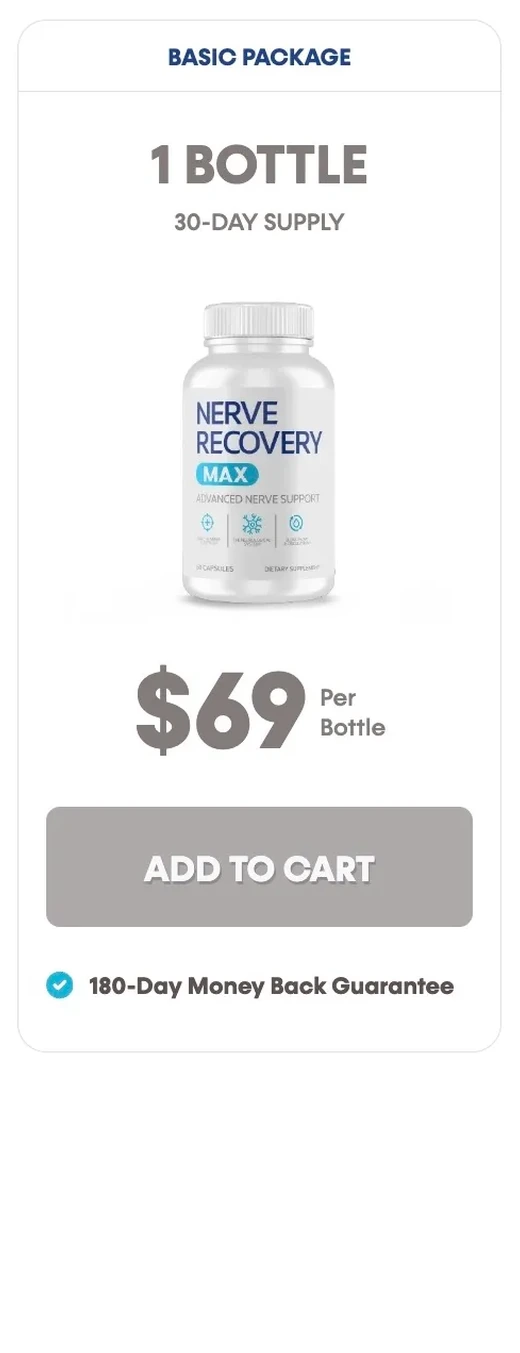 Nerve Recovery Max 2 bottles